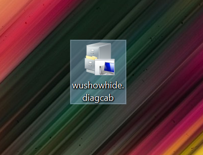 showhide updates windows 10