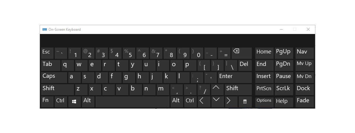 can find virtual keyboard windows 10