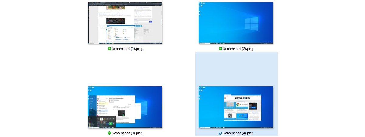 where are screenshots saved windows 7