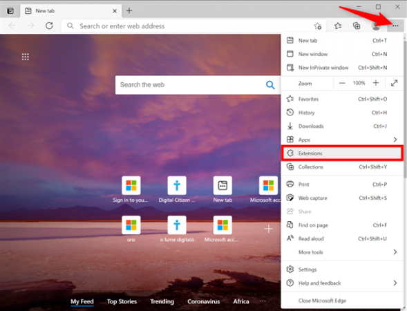 How to get, configure, and remove Microsoft Edge extensions - Digital ...