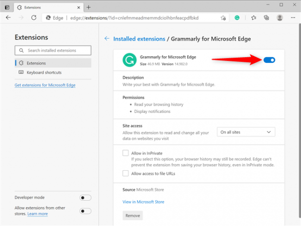 How to get, configure, and remove Microsoft Edge extensions - Digital ...