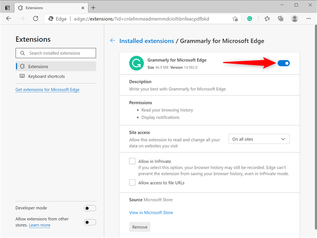 Microsoft Edge force-installs Google Docs Offline extension without  permission - Neowin