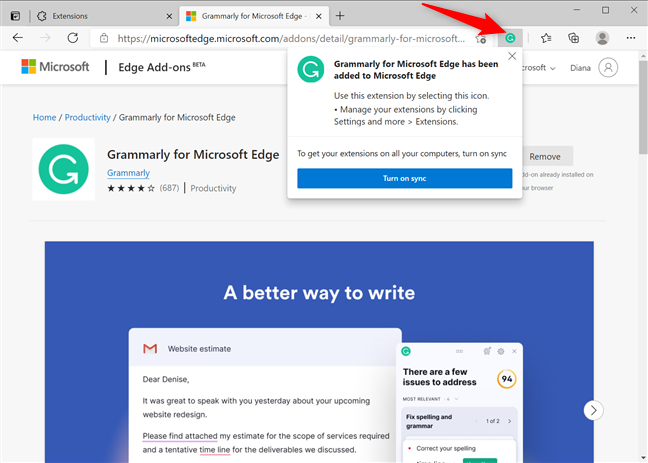 Wordmark.it Extension - Microsoft Edge Addons