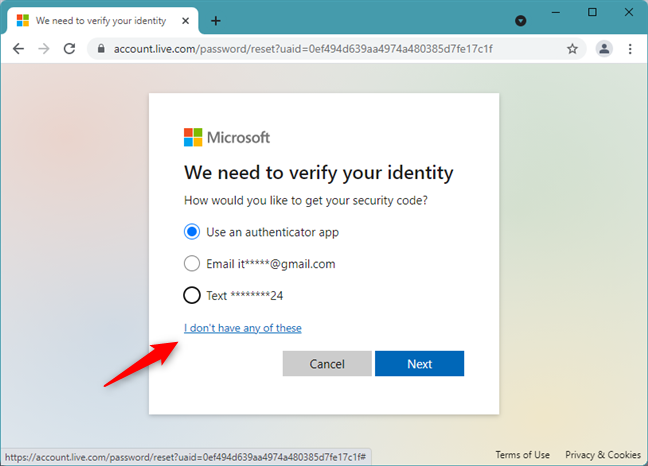 how to reset passwords for skype without microsoft account