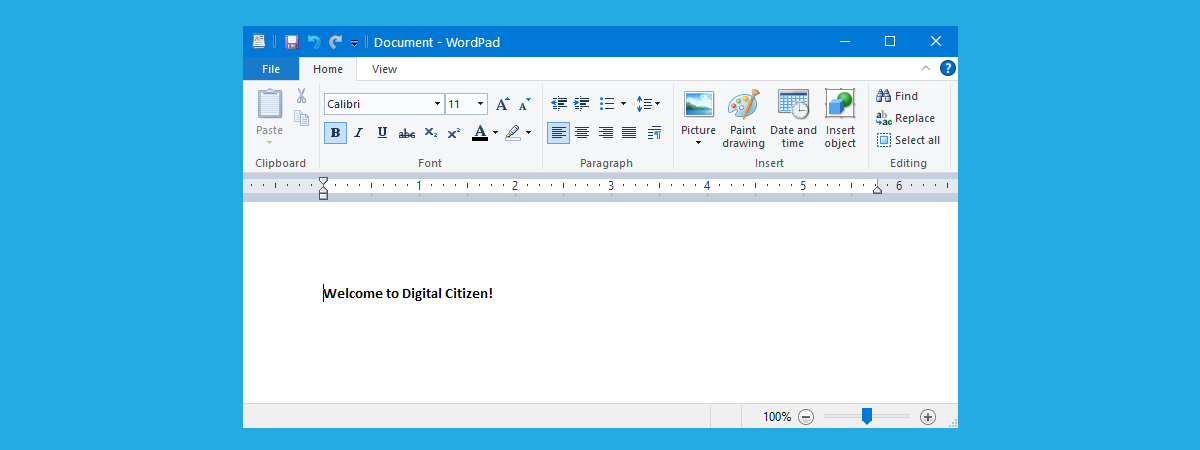 How To Open WordPad In Windows 9 Ways Digital Citizen