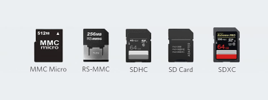What's the Difference Between SD, SDHC , SDXC & Micro SD Cards