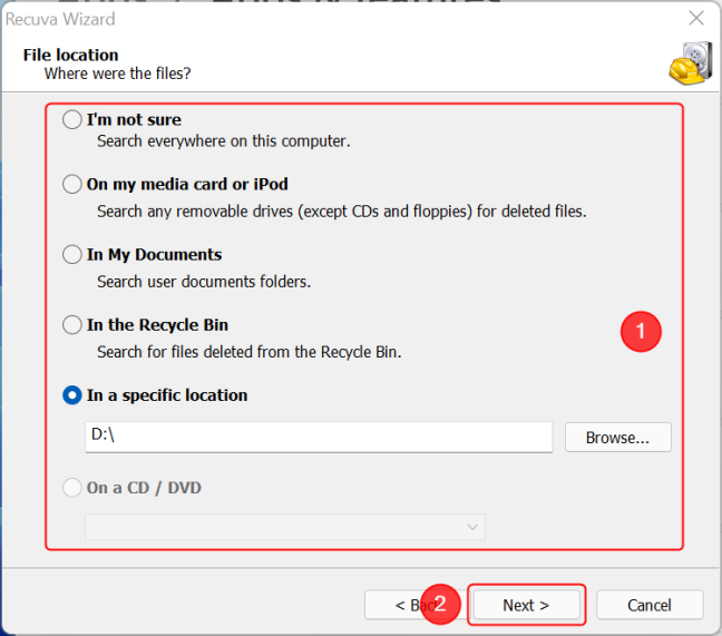 How to deleted files with Recuva (from SSD, USB stick,