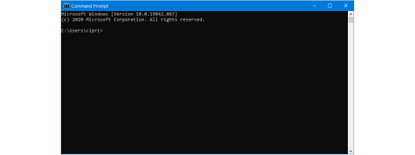 how to run command prompt windows 10