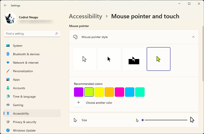 How to Change your Mouse Cursor Windows 10/7