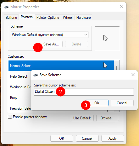 How to Make a Custom Cursor in Windows