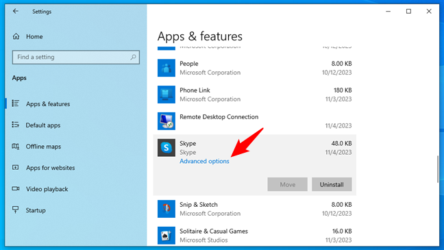 How to change Windows startup programs from Settings