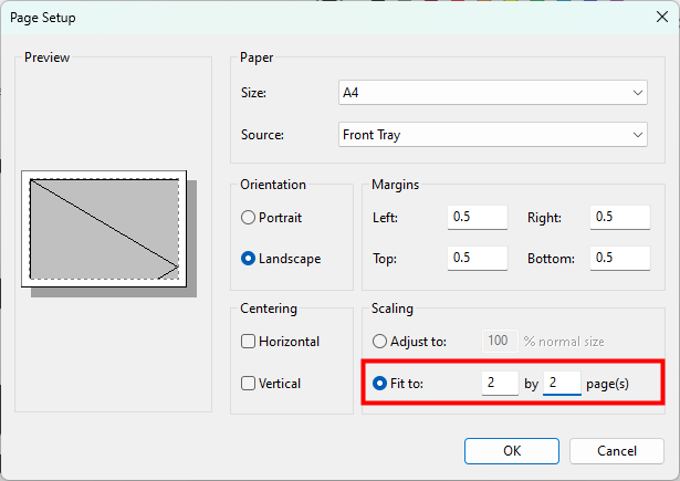 How To Print An Image Or Poster On Multiple Pages Digital Citizen