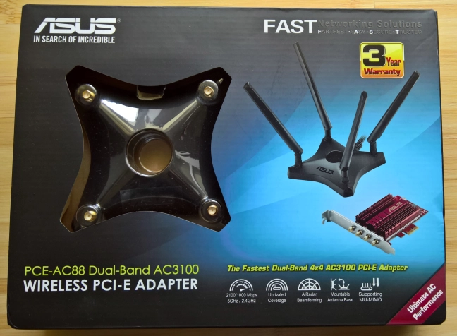 Reviewing ASUS PCE-AC88 - The wireless network that can! | Digital Citizen