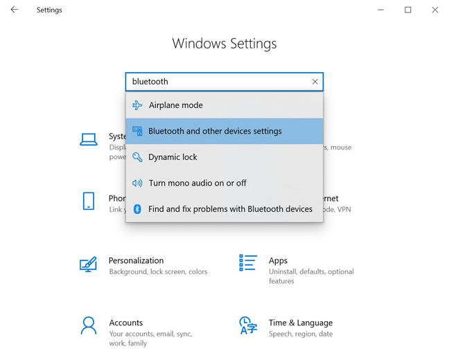 how to remove all bluetooth synced from w10