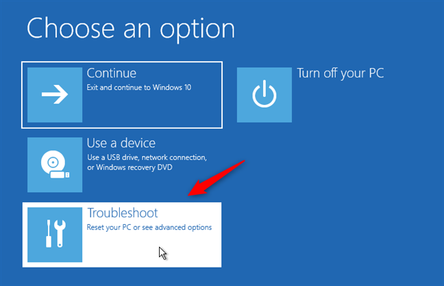 how to boot from command prompt windows 10