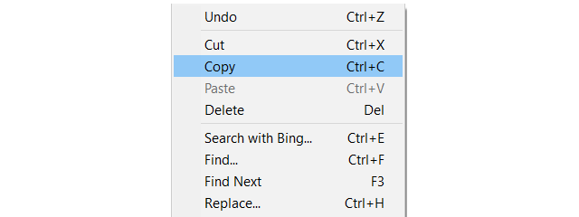 copy formatting shortcut not working