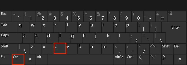keyboard shortcut for paste text or files