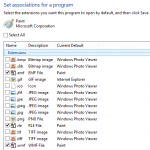 Windows 7, Windows 8.1, programs, defaults, file extensions, protocols, Default Programs