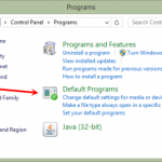 Windows 7, Windows 8.1, programs, defaults, file extensions, protocols, Default Programs