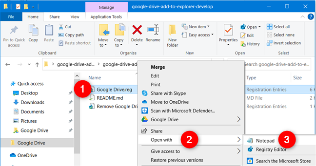 add google drive to file explorer in windows 10