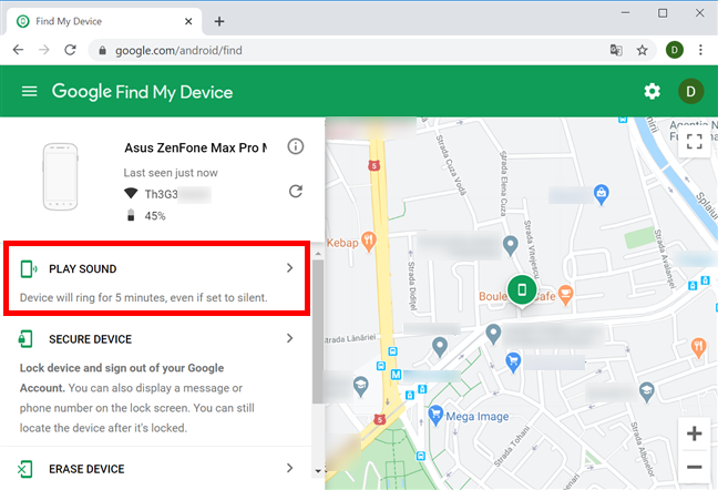How to locate your Android smartphone with Find My Device | Digital Citizen