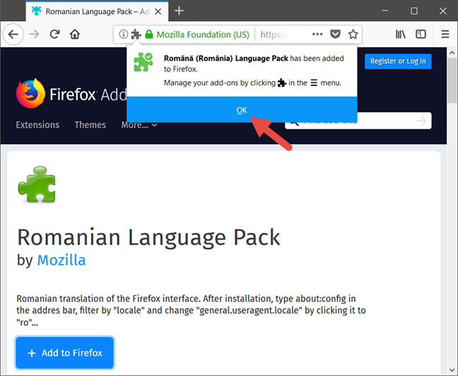 How to change the interface language in Mozilla Firefox | Digital Citizen