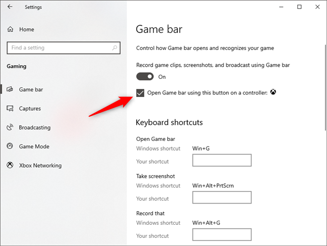 How To Enable And Open The Xbox Game Bar In Windows 10 Digital Citizen