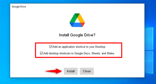 how to download and install google drive app on laptop, download google  drive for pc