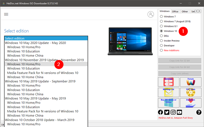 windows 10 iso file download free size 64 bit