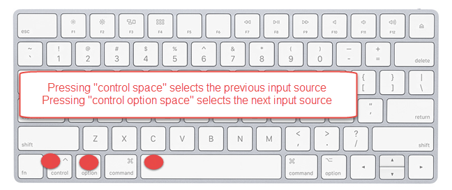 change keyboard layout for mac