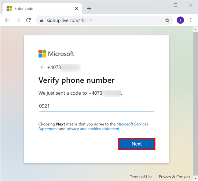 how to change phone number on microsoft account