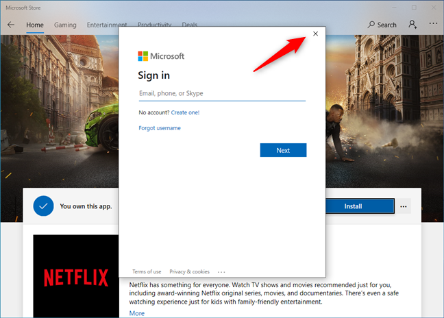 download from microsoft store without app