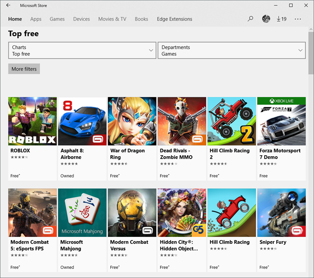microsoft store exclusive games