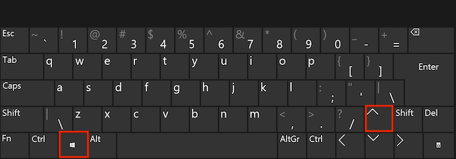 keyboard shortcut minimize window