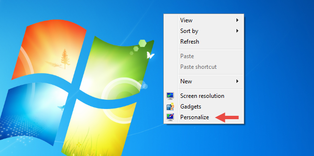 set video screensaver windows 7