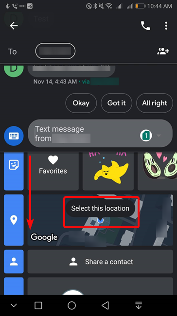 How to send your location on Android smartphones and tablets | Digital