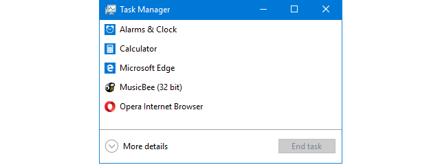 9 Things you can do from the Task Manager's compact view in Windows 10 Digital Citizen