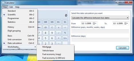 Windows calculator нагружает процессор