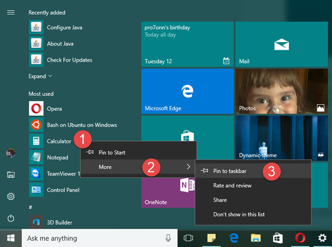 The complete guide to personalizing the taskbar in Windows 10 | Digital ...