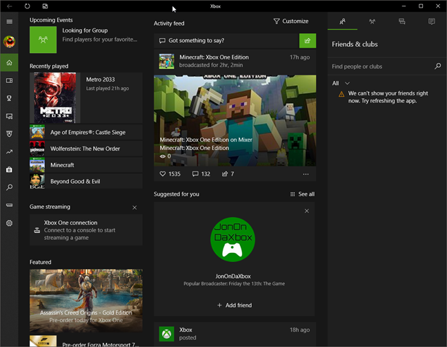 xbox live for pc