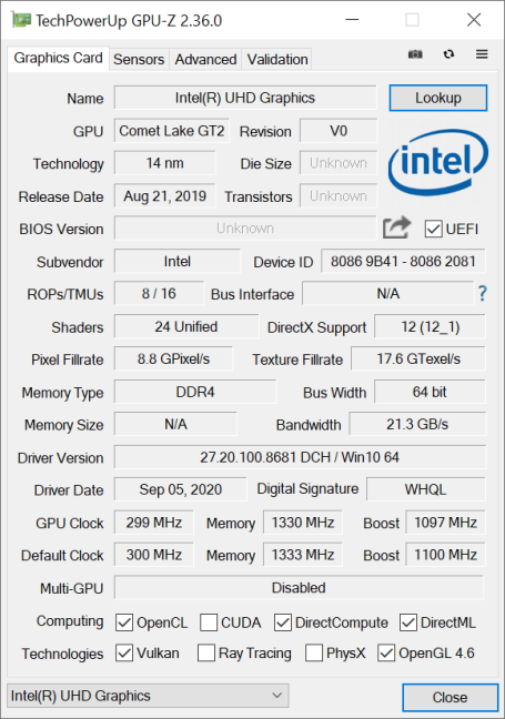 Intel NUC10i5FNHN Core i5-10210U Quad Core NUC Mini PC, 2.5 Drive Bay –  MITXPC