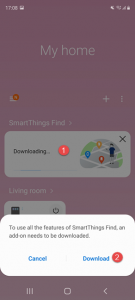 smartthings find my mobile