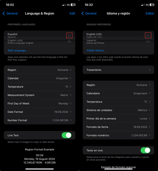 How to change the language on an iPhone - Digital Citizen