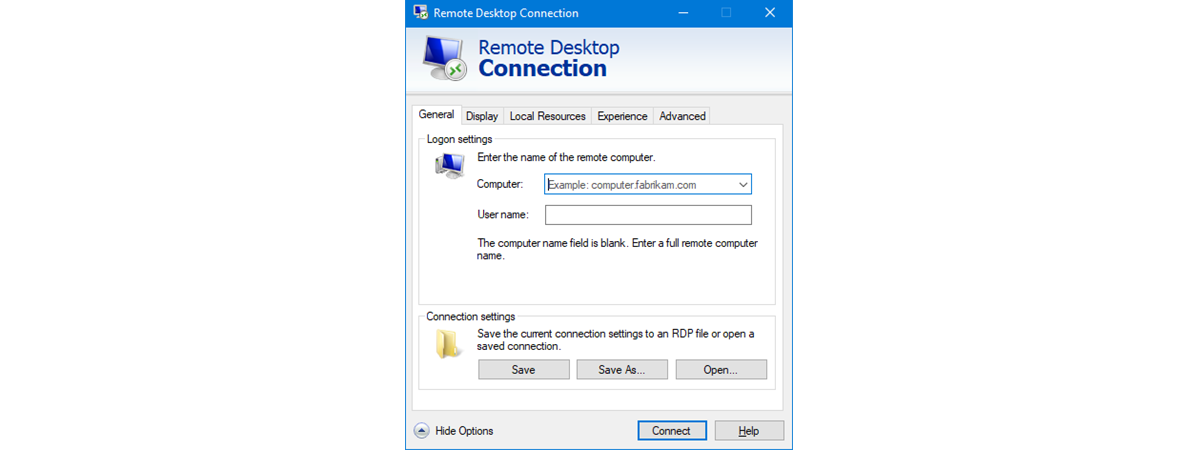 remote desktop connection windows 8.1