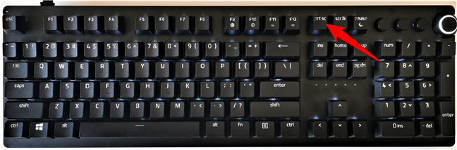 keyboard command for screenshot windows 10