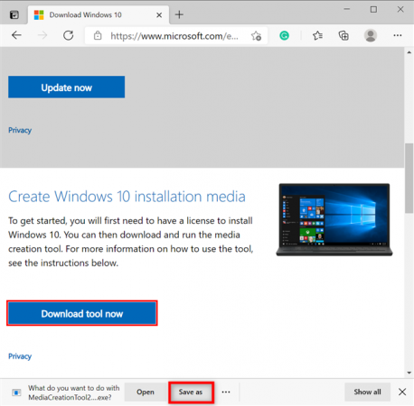 where does microsoft edge download location