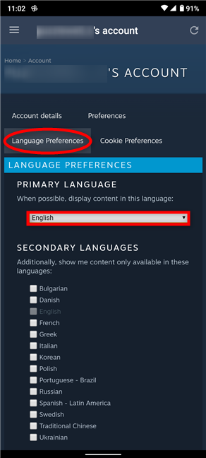 Steam Community :: Guide :: Trick to Change Profile Language