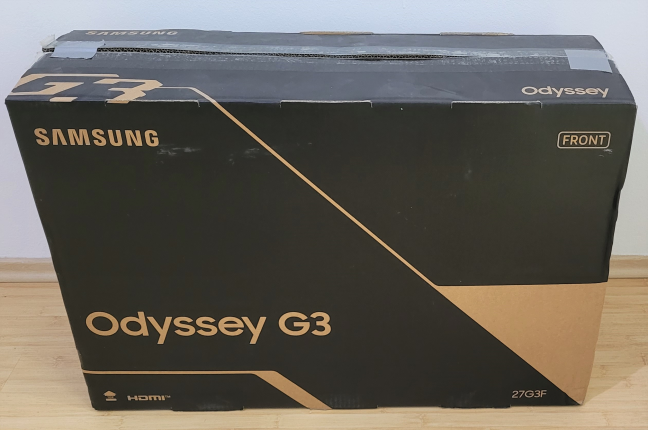 Samsung 24 Odyssey G3 Gaming Monitor /// Unboxing (No Commentary) 