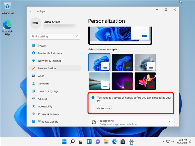 Windows 11 doesn't require a product key to install and use - Digital  Citizen