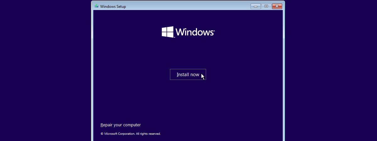 How to install Windows 10 from ISO, or USB - Digital Citizen